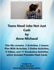 Florida Collection 8th Grade Collection 6 Teens Need Jobs, Not Just Cash Supplemental Activities {{ JAMsCraftCloset }}