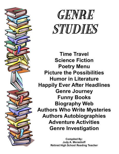 Genre Studies Learning Center Teacher Supplemental Resources Fun Engaging {{ JAMsCraftCloset }}