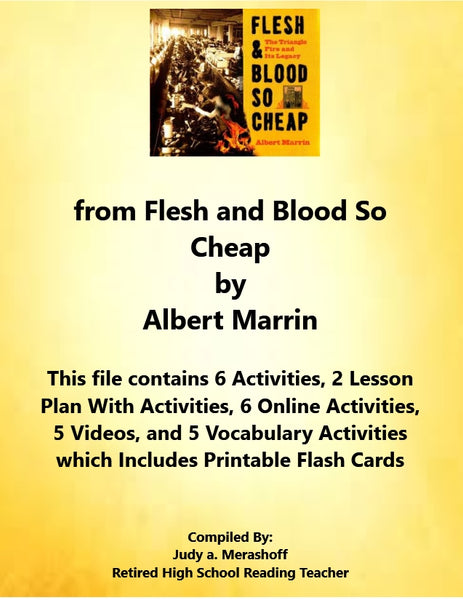 Florida Collections 7th Grade Collection 6 from Flesh and Blood so Cheap Supplemental Activities {{ JAMsCraftCloset }}