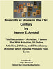 from Life at Home in the 21 Century 7th Grade Florida Collection 5 Supplemental Activities {{ JAMsCraftCloset }}