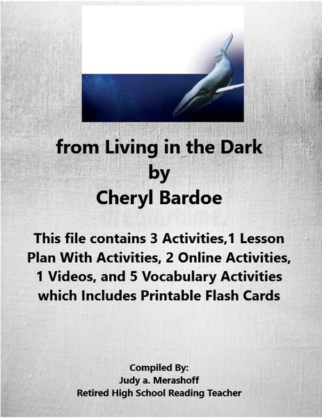 from Living in the Dark 7th Grade Florida Collections 4 Supplemental Activities {{ JAMsCraftCloset }}