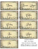 BUNDLE CANISTER LABELS 1 Digital Graphic Design Downloads PNG Kitchen Decor Files Decal Waterslide Sublimation Design Crafters Delight {{ JAMsCraftCloset }}