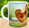 MUG Coffee Full Wrap Sublimation Digital Graphic Design Download CHICKENS THE PET THAT POOPS BREAKFAST SVG-PNG Crafters Delight {{ JAMsCraftCloset }}