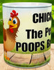 MUG Coffee Full Wrap Sublimation Digital Graphic Design Download CHICKENS THE PET THAT POOPS BREAKFAST SVG-PNG Crafters Delight {{ JAMsCraftCloset }}