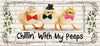 MUG Coffee Full Wrap Sublimation Digital Graphic Design Download CHILLIN WITH MY PEEPS SVG-PNG-JPEG Easter Crafters Delight {{ JAMsCraftCloset }}