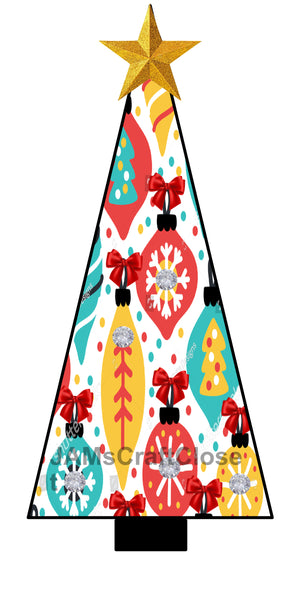 Digital Graphic Design SVG-PNG-JPEG Download CHRISTMAS TREE 1 Holiday Design Sublimation Love Crafters Delight {{ JAMsCraftCloset }}