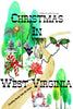Garden Flag Digital Design Sublimation Graphic SVG-PNG-JPEG Download CHRISTMAS IN WEST VIRGINIA Christmas Holiday Crafters Delight {{ JAMsCraftCloset }}