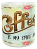 MUG Full Wrap Digital Graphic Design Download COFFEE IS MY SPIRIT ANIMAL SVG-PNG-JPEG Sublimation Crafters Delight {{ JAMsCraftCloset }}