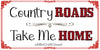 License Vanity Plate Front Plate Clever Funny Custom Plate Car Tag COUNTRY ROADS Sublimation on Metal Gift Idea {{ JAMsCraftCloset }}