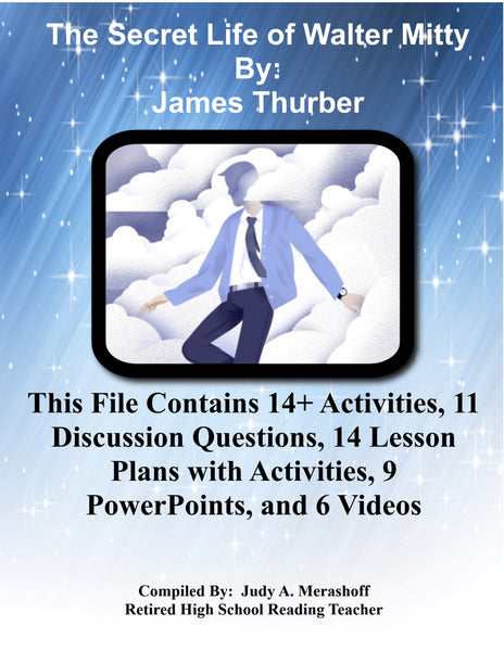 The Secret Life of Walter Mitty by James Thurber Teacher Supplemental Resources {{ JAMsCraftCloset }}