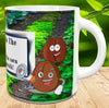 MUG Coffee Full Wrap Sublimation Digital Graphic Design Download DONT TELL SECRETS IN THE GARDEN SVG-PNG Crafters Delight {{ JAMsCraftCloset }}