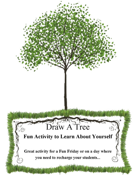 Draw A Tree Personality Test - Analyzing and Critical Thinking Activity Teacher Extral Resource {{ JAMsCraftCloset }}