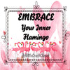 BUNDLE FLAMINGOS 1 Graphic Design Downloads SVG PNG JPEG Files Sublimation Design Crafters Delight {{ JAMsCraftCloset }}