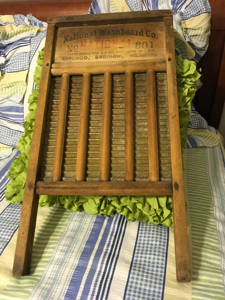 National Washboard Co. Vintage Washboard – Vintage Arts Inc.