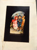 Vintage DIY Painting Packet #30 Country Boy and Girl Under Umbrella JAMsCraftCloset