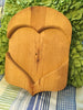 Clock Wooden Unfinished #4 Vintage Handmade by My DAD - JAMsCraftCloset