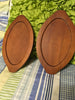 Wooden Platter Small Ready for DIY Upcycle SET OF 2 {{ JAMsCraftCloset }}