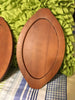 Wooden Platter Small Ready for DIY Upcycle SET OF 2 {{ JAMsCraftCloset }}