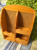 Wooden Wall Rack SMALL Ready for DIY Upcycle Spice Rack Office Organizer Makeup Caddy {{ JAMsCraftCloset }}
