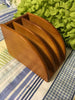 Desk Organizer Wooden 3 Slot Ready for DIY Upcycle {{ JAMsCraftCloset }}
