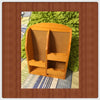 Wooden Wall Rack SMALL Ready for DIY Upcycle Spice Rack Office Organizer Makeup Caddy {{ JAMsCraftCloset }}