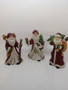Vintage Santa Shelf Sitters Set of 3 Stands 5 Inches Tall Holiday Christmas Decor Gift Idea {{ JAMsCraftCloset }}