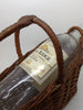 Vintage Basket With Napa Ridge 1992 White Zinfandel Bottle {{ JAMsCraftCloset }}