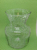 Vase Small Clear Glass With Ripples {{ JAMsCraftCloset }}