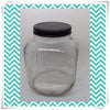 Jar Vintage Pale Green Glass With Lid {{ JAMsCraftCloset }}