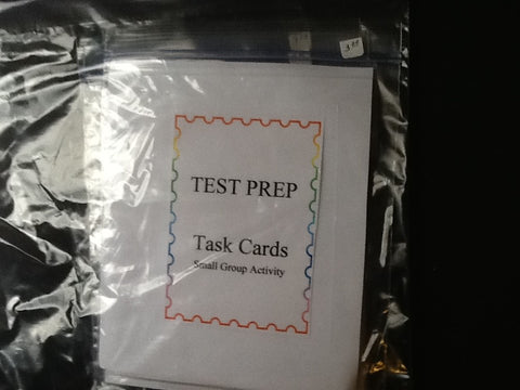 Test Prep Reading Skills Task Cards With ANSWER KEY Small Group Activity Learning Center  These Test Prep Task Cards Cover:  Word Meaning, Inference, Details, Main Idea, Author's Purpose,Character Traits, Cause and Effect and many more Reading Skills JAMsCraftCloset