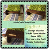 Paper Towel Holder Wooden SEARS 1976 DIY 20 by 6 Inches Ready to Add YOUR Personal Touch {{ JAMsCraftCloset }}