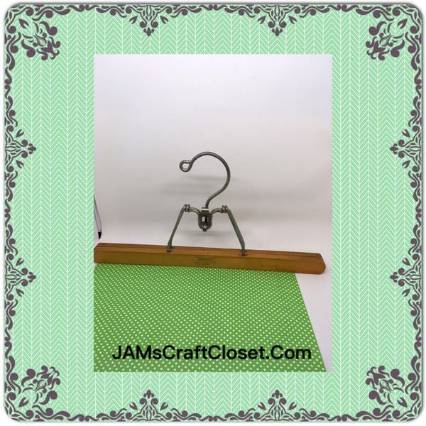 Hanger Vintage Pants Wooden DIY Project 8 {{ JAMsCraftCloset }}