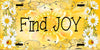 License Plate Digital Graphic Design Download FIND JOY SVG-PNG-JPEG Sublimation Crafters Delight {{ JAMsCraftCloset }}