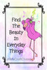 BUNDLE FLAMINGOS 2 Graphic Design Downloads SVG PNG JPEG Files Sublimation Design Crafters Delight {{ JAMsCraftCloset }}