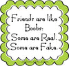 FRIENDS ARE LIKE BOOBS Digital Graphic SVG-PNG-JPEG Download Positive Saying Funny Love Crafters Delight {{ JAMsCraftCloset }}