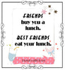BUNDLE FRIENDS FUNNY 1 Graphic Design Downloads SVG PNG JPEG Files Sublimation Design Friends {{ JAMsCraftCloset }}