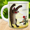 MUG Coffee Full Wrap Sublimation Digital Graphic Design Download GONE HUNTING BE BACK TO GO FISHING SVG-PNG Crafters Delight {{ JAMsCraftCloset }}