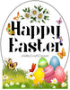 BUNDLE Garden Flag Digital Sublimation Design Graphic SVG-PNG-JPEG Download HAPPY EASTER EGG Holiday Crafters Delight {{ JAMsCraftCloset }}