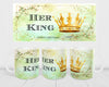 MUG Coffee Full Wrap Sublimation Digital Graphic Design Download HER KING SVG-PNG-JPEG Easter Crafters Delight {{ JAMsCraftCloset }}