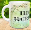 MUG Coffee Full Wrap Sublimation Digital Graphic Design Download HIS QUEEN SVG-PNG-JPEG Easter Crafters Delight {{ JAMsCraftCloset }}
