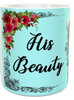 MUG Coffee Full Wrap Sublimation Digital Graphic Design Download HIS BEAUTY HER BEAST SVG-PNG-JPEG Easter Crafters Delight {{ JAMsCraftCloset }}