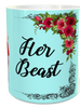 MUG Coffee Full Wrap Sublimation Digital Graphic Design Download HIS BEAUTY HER BEAST SVG-PNG-JPEG Easter Crafters Delight {{ JAMsCraftCloset }}