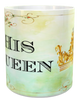 MUG Coffee Full Wrap Sublimation Digital Graphic Design Download HIS QUEEN SVG-PNG-JPEG Easter Crafters Delight {{ JAMsCraftCloset }}