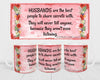 MUG Coffee Full Wrap Sublimation Digital Graphic Design Download HUSBANDS ARE THE BEST PEOPLE SVG-PNG Crafters Delight {{ JAMsCraftCloset }}
