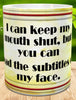MUG Coffee Full Wrap Sublimation Digital Graphic Design Download I CAN KEEP MY MOUTH SHUT SVG-PNG Crafters Delight {{ JAMsCraftCloset }}