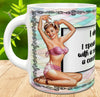 MUG Coffee Full Wrap Sublimation Digital Graphic Design Download I DONT CURSE SVG-PNG Crafters Delight {{ JAMsCraftCloset }}