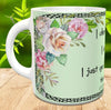 MUG Coffee Full Wrap Sublimation Digital Graphic Design Download I DONT GO CRAZY SVG-PNG Crafters Delight {{ JAMsCraftCloset }}