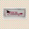 WITCH IN TRAINING Wall Art Ceramic Tile Sign Gift Holiday Halloween Home Decor {{ JAMsCraftCloset }}
