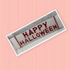 HAPPY HALLOWEEN Dripping Blood Wall Art Ceramic Tile Sign Gift Holiday Halloween Decor {{ JAMsCraftCloset }}