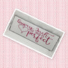 EVERY INCH OF YOU IS PERFECT Ceramic Tile Sign Wall Art Wedding Gift Home Decor Positive Saying {{ JAMsCraftCloset }}